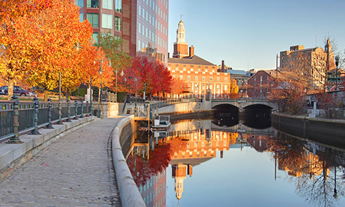 Discover beautiful New England