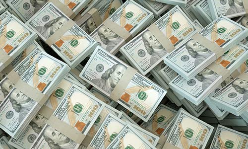 hundred dollar bills